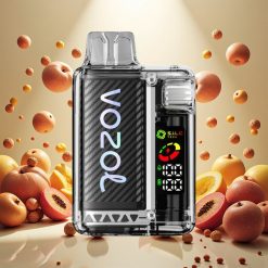 VOZOL Vista 20000 Puffs Gjenoppladbar Batteri: 650mAh med OLED Skjerm og S.i.L.C Tech Dual Mesh Coil Lavafire