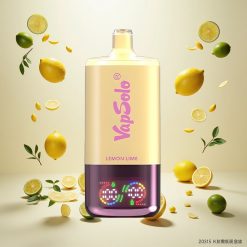 VapSolo Triple 30000 Puffs Engangsdamper Sitron Lime med 40ml E-væske og Type-C-lading