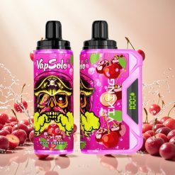 VapSolo VIKING 12000 Puffs Engangs Vape med 22ml E-væske & Sprudlende Kirsebær