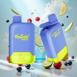 Vapsolo Twins 20000 Puffs Blå Bringebær Sitron & Sitron Lime 40 ml