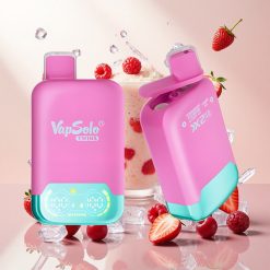 Vapsolo Twins 20000 Puffs Disposable Vape Jordbær Bringebær Kirsebær Is & Drue Is – 40 ml E-Væske, 20mg/ml eller 50mg/ml Nikotin