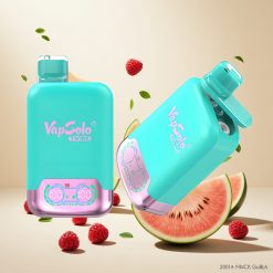 Vapsolo Twins 20000 Puffs Engangsdamp Med Triple Melon & Bringebær Vannmelon – 40 ml E-Væske, 20mg/ml eller 50mg/ml Nikotin