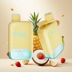 Vapsolo Twins 20000 Puffs Engangsdamper Ananas Kokos & Jordbær Banan 40 ml