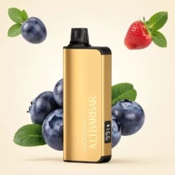 ALIBARBAR INGOT Blåbær Blast – 9000 trekk, 22 ml e-væske